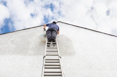 Peinture extérieure à Clucy — façades et ravalement
